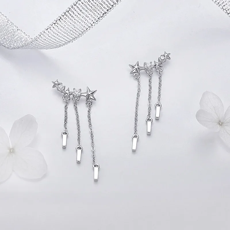 (bilde for) Pandora Style Meteor Love hengende øredobber - SCE399 - Vis 4