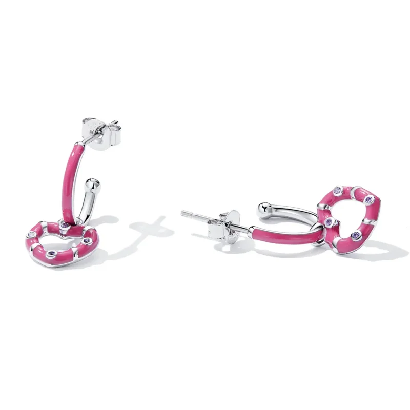 (bilde for) Pandora Style Simple Love Hengende øredobber - BSE596 - Vis 2