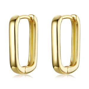 (bilde for) Pandora Style French Hoop øredobber - BSE478-B