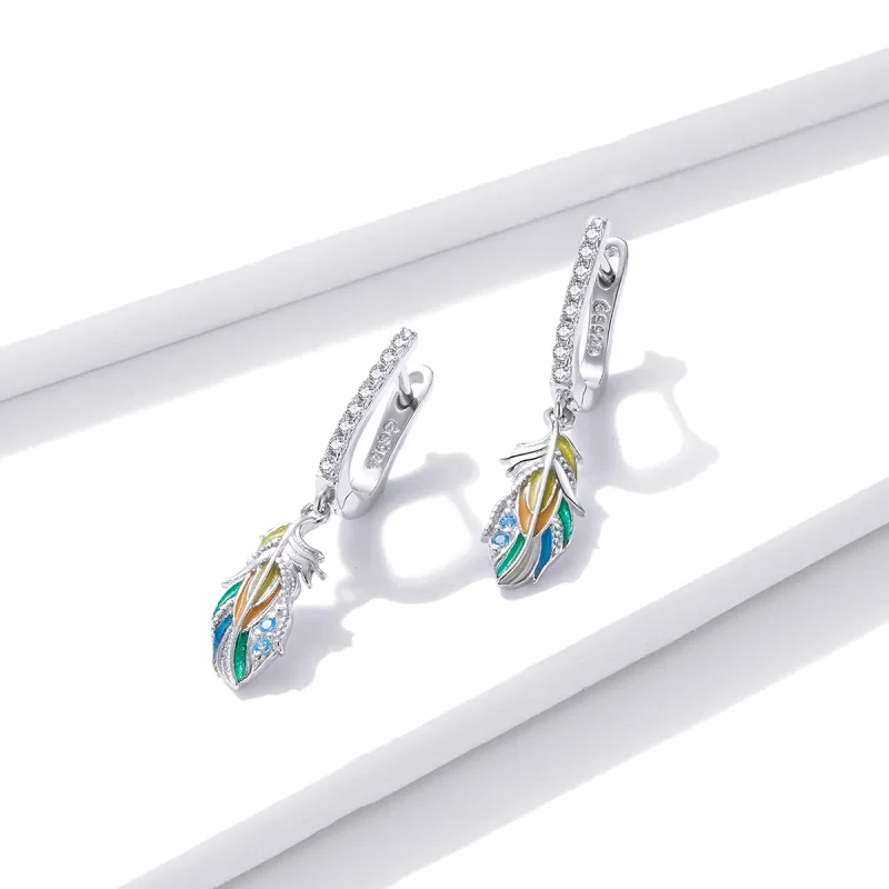 (bilde for) Pandora Style Iroha Hoop øredobber - BSE485 - Vis 2