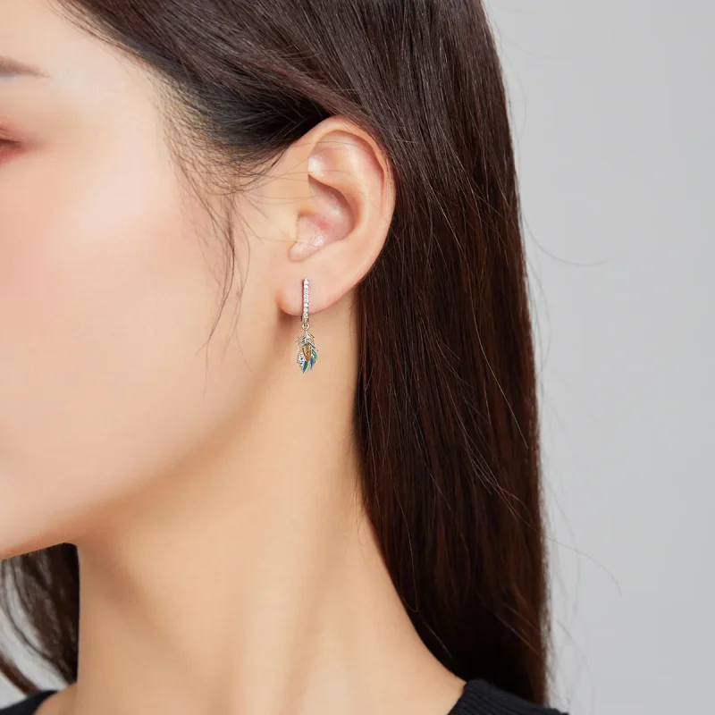 (bilde for) Pandora Style Iroha Hoop øredobber - BSE485 - Vis 6