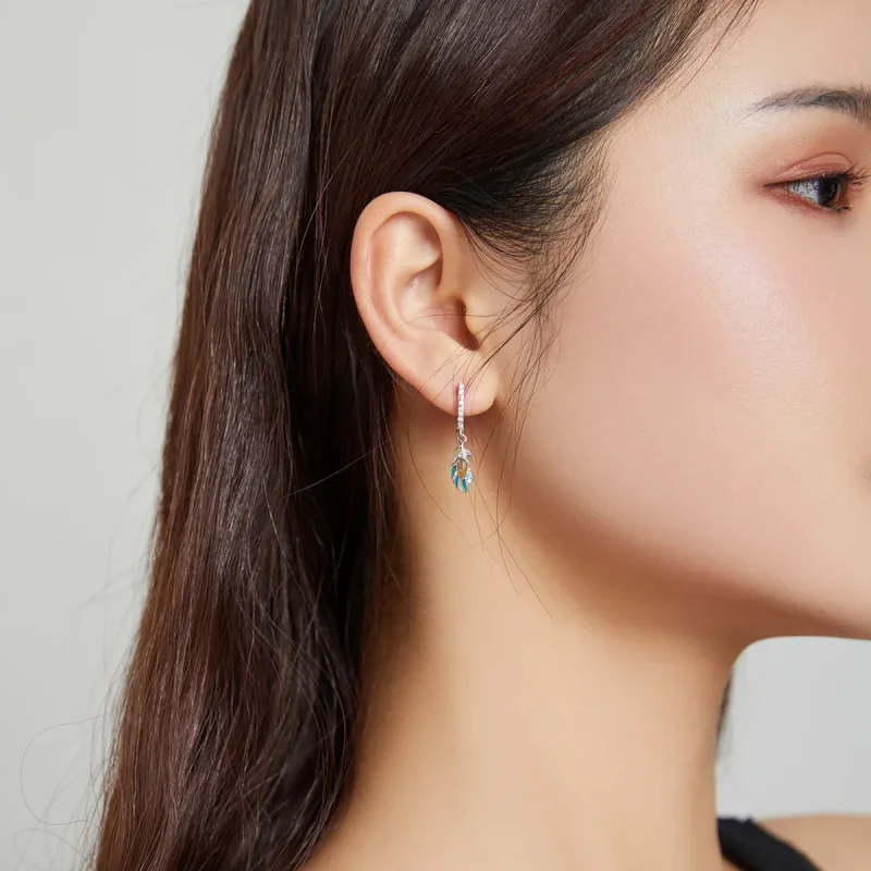 (bilde for) Pandora Style Iroha Hoop øredobber - BSE485 - Vis 8