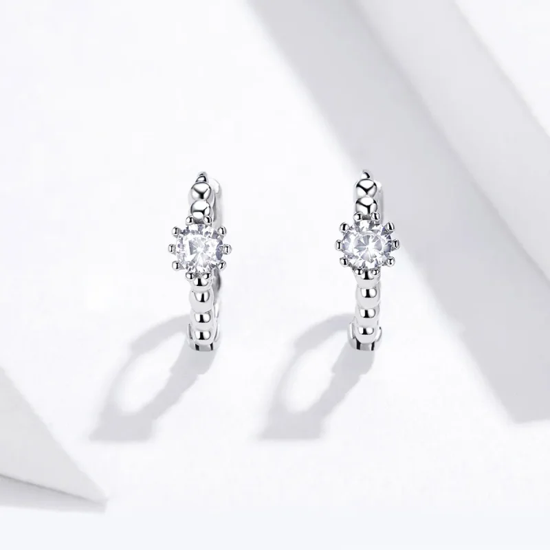 (bilde for) Pandora Style Love Hoop øredobber - BSE194 - Vis 3