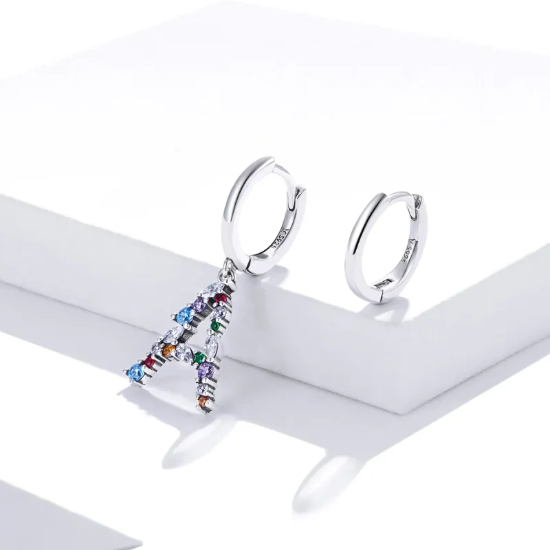 (bilde for) Pandora Style Romantic Girl Hoop øredobber - SCE1030 - Vis 4