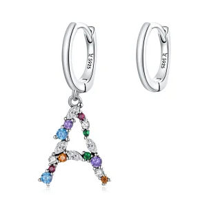 (bilde for) Pandora Style Romantic Girl Hoop øredobber - SCE1030