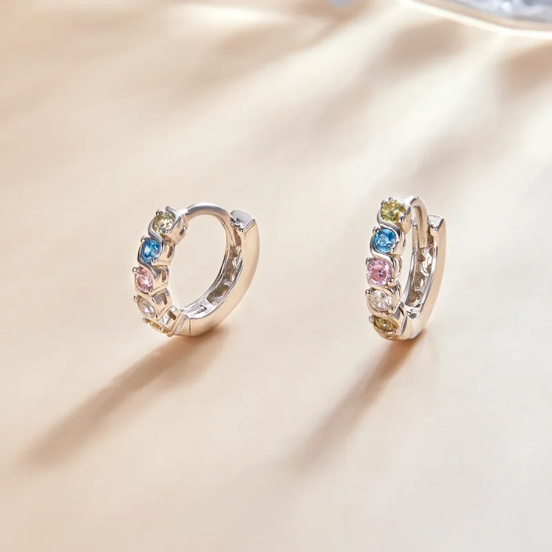 (bilde for) Pandora Style Shine Hoop øredobber - SCE1166-A - Vis 2