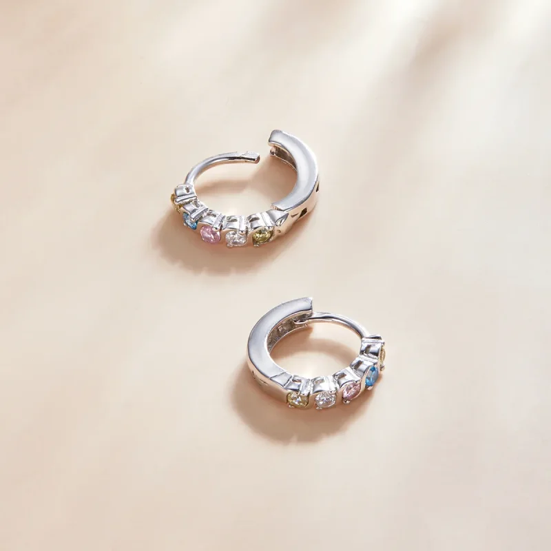 (bilde for) Pandora Style Shine Hoop øredobber - SCE1166-A - Vis 3