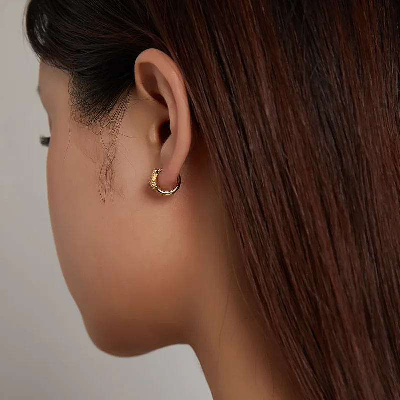 (bilde for) Pandora Style Simple - Starry Hoop øredobber - SCE1189 - Vis 6