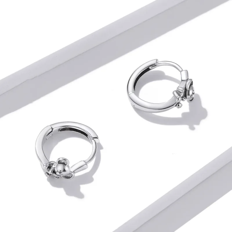 (bilde for) Pandora Style Søte Koala Hoop øredobber - BSE507 - Vis 2