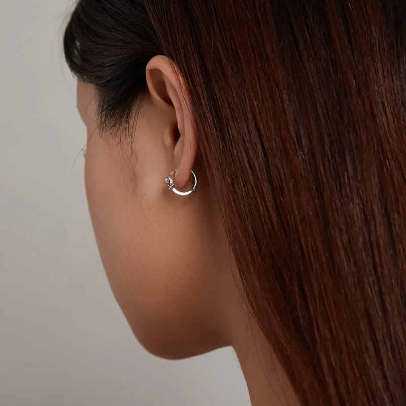 (bilde for) Pandora Style Søte Koala Hoop øredobber - BSE507 - Vis 7