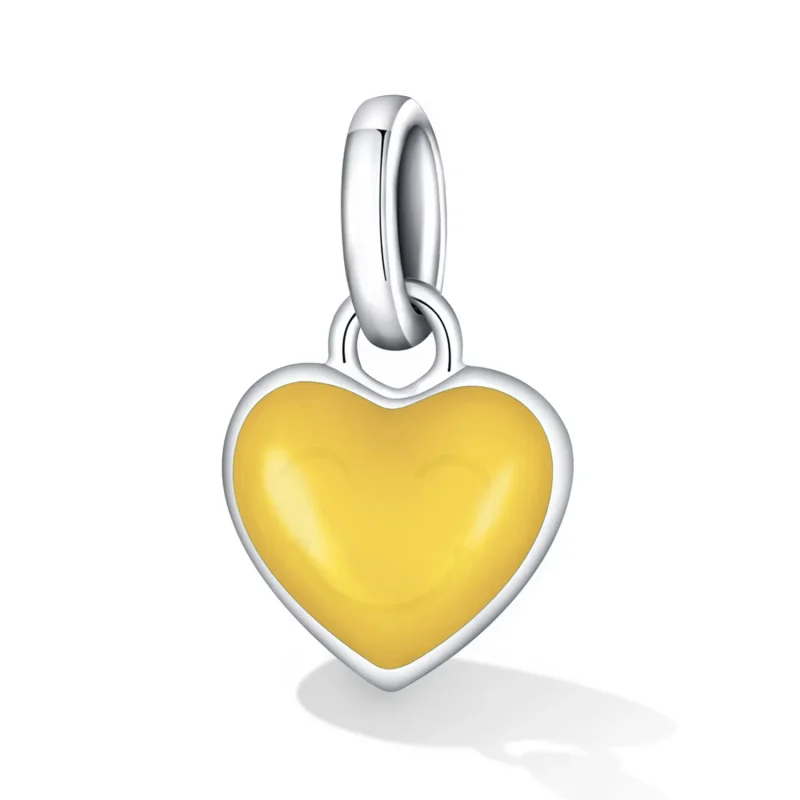 (bilde for) Pandora Style Me Love - Sitrongul Dangle - SCP063-YE - Vis 2