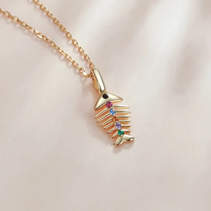 (bilde for) Pandora Style Me Pop Art - Fishbone Dangle - SCP054 - Vis 2