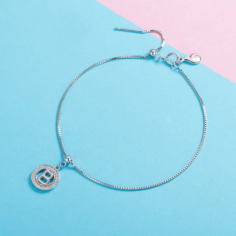 (bilde for) Pandora Style Me Wish Letter-B Dangle - BSP001-B - Vis 2