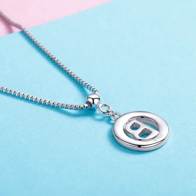 (bilde for) Pandora Style Me Wish Letter-B Dangle - BSP001-B - Vis 3