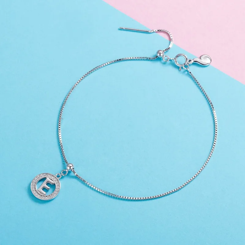 (bilde for) Pandora Style Me Wish Letter-E Dangle - BSP001-E - Vis 2
