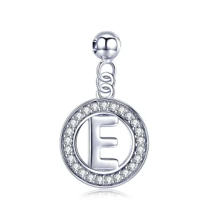 (bilde for) Pandora Style Me Wish Letter-E Dangle - BSP001-E