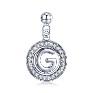 (bilde for) Pandora Style Me Wish Letter-G Dangle - BSP001-G