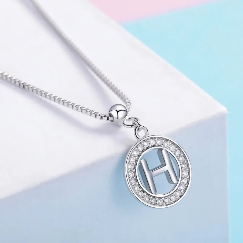 (bilde for) Pandora Style Me Wish Letter-H Dangle - BSP001-H - Vis 4