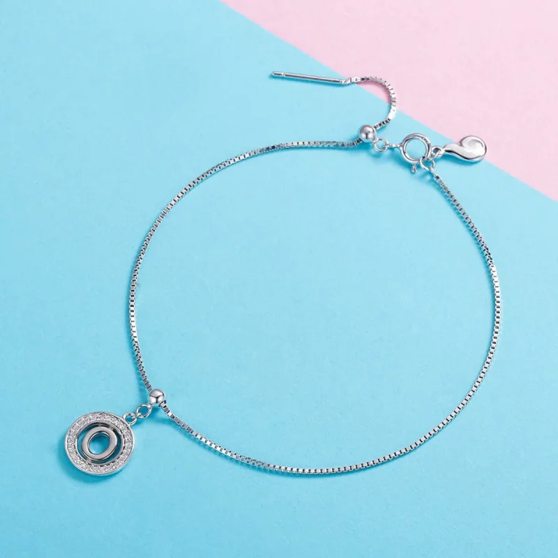 (bilde for) Pandora Style Me Wish Letter-O Dangle - BSP001-O - Vis 2