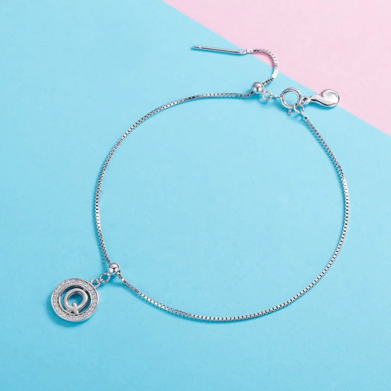 (bilde for) Pandora Style Me Wish Letter-Q Dangle - BSP001-Q - Vis 2