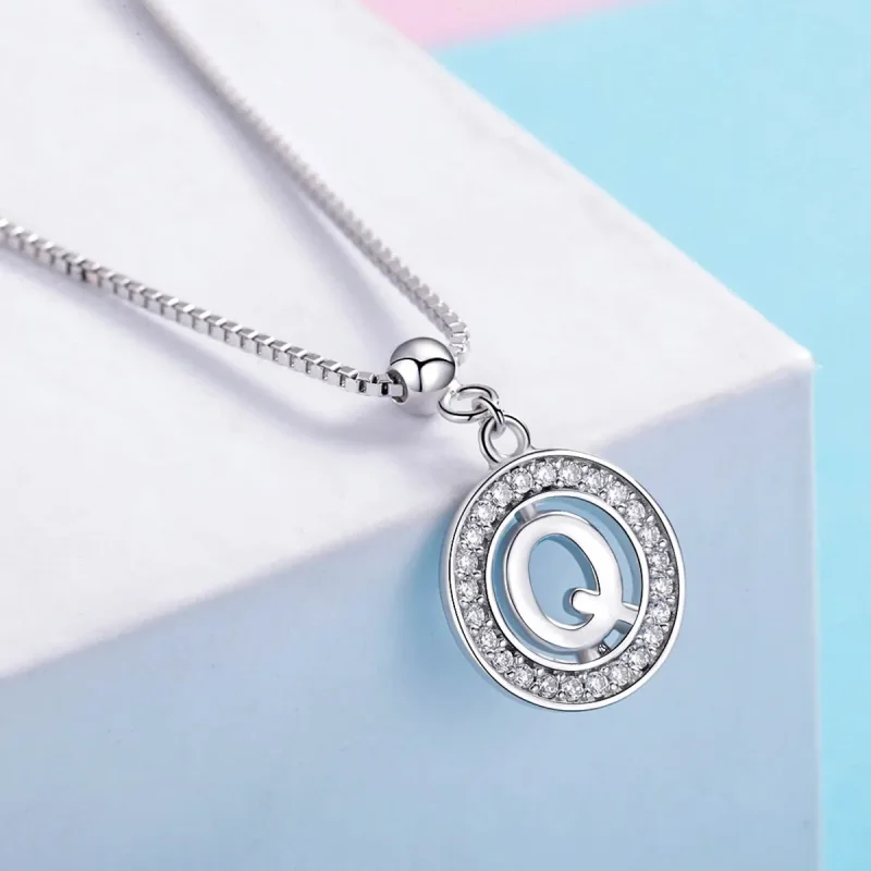(bilde for) Pandora Style Me Wish Letter-Q Dangle - BSP001-Q - Vis 4
