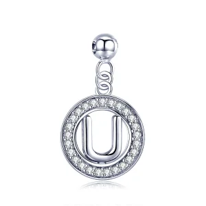 (bilde for) Pandora Style Me Wish Letter-U Dangle - BSP001-U