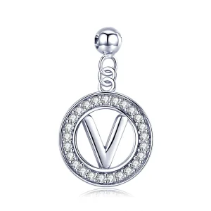 (bilde for) Pandora Style Me Wish Letter-V Dangle - BSP001-V
