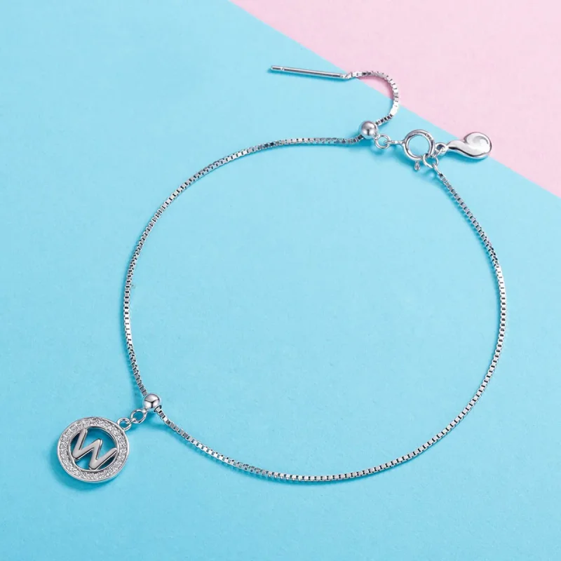 (bilde for) Pandora Style Me Wish Letter-W Dangle - BSP001-W - Vis 2