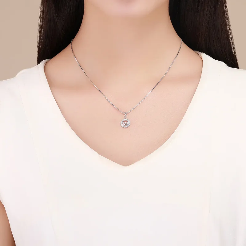 (bilde for) Pandora Style Me Wish Letter-W Dangle - BSP001-W - Vis 5