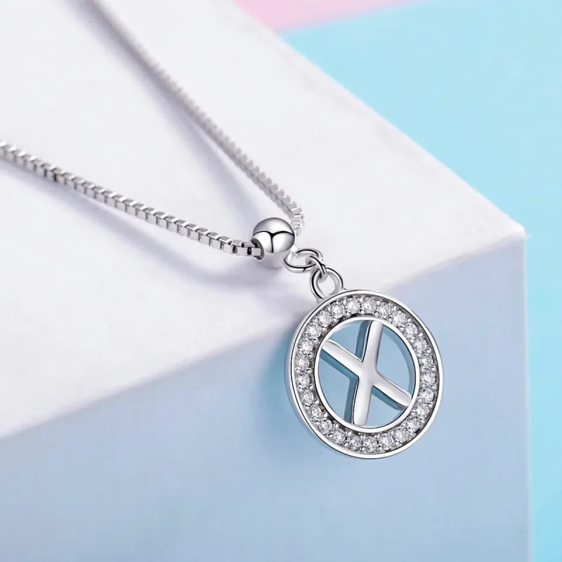 (bilde for) Pandora Style Me Wish Letter-X Dangle - BSP001-X - Vis 4
