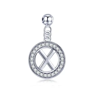 (bilde for) Pandora Style Me Wish Letter-X Dangle - BSP001-X