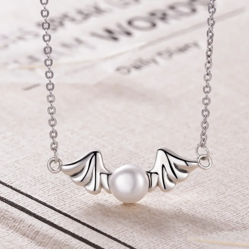 (bilde for) Pandora Style Angel Wings Halskjede - VSN021 - Vis 3