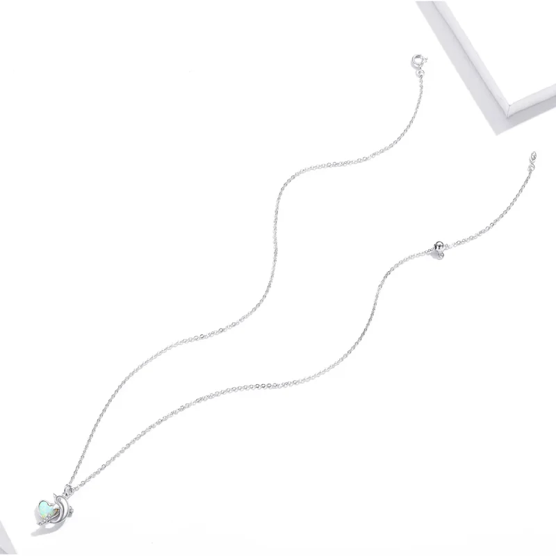 (bilde for) Pandora Style Dolphin Elf Halskjede - SCN412 - Vis 4