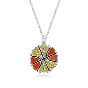 (bilde for) Pandora Style Dynamic Basketball Halskjede - BSN203