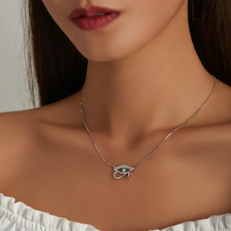 (bilde for) Pandora Style Eye of Horus Halskjede - BSN241 - Vis 7