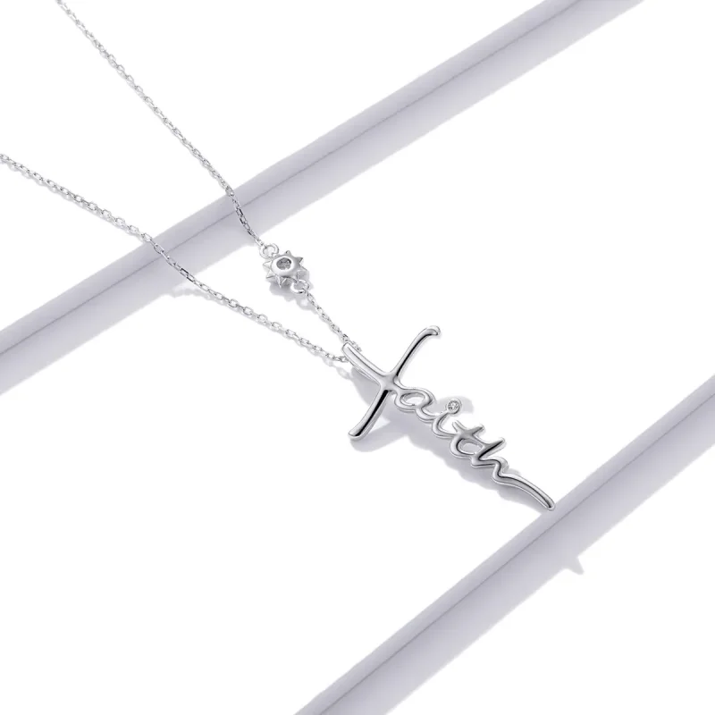 (bilde for) Pandora Style Faith of The Cross Halskjede - BSN231 - Vis 3