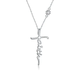 (bilde for) Pandora Style Faith of The Cross Halskjede - BSN231