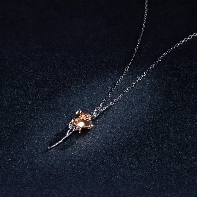 (bilde for) Pandora Style Grasiøs Rose Halskjede - BSN190 - Vis 5