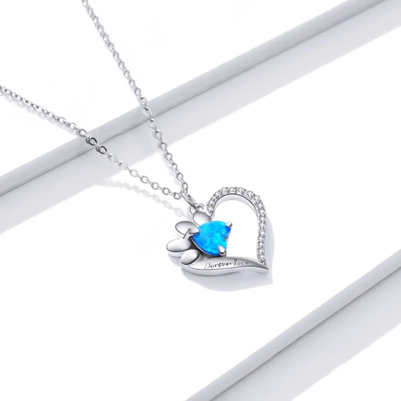(bilde for) Pandora Style Heart Marks Halskjede - BSN225 - Vis 3