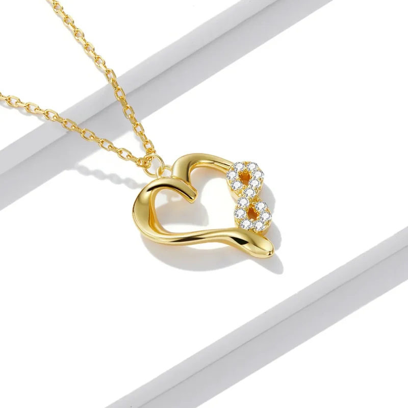 (bilde for) Pandora Style Infinite Love Halskjede - BSN236 - Vis 2