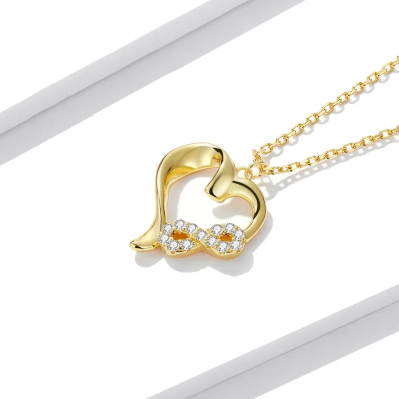 (bilde for) Pandora Style Infinite Love Halskjede - BSN236 - Vis 3