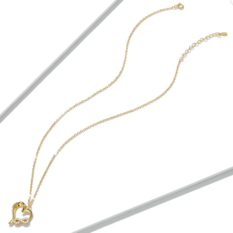 (bilde for) Pandora Style Infinite Love Halskjede - BSN236 - Vis 4