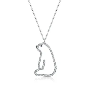 Pandora Style Isbjørn Halskjede - BSN195 (bilde for) Pandora Style Isbjørn Halskjede - BSN195