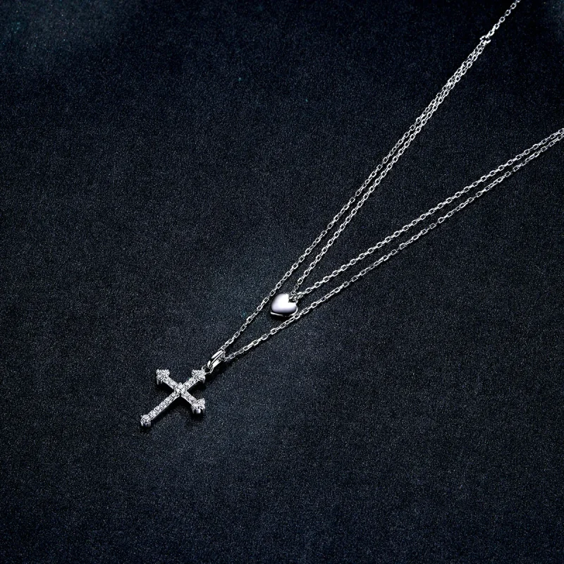 (bilde for) Pandora Style Love Cross Halskjede - BSN197 - Vis 6