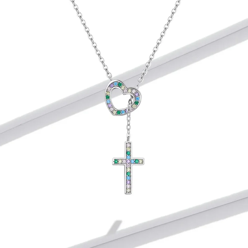 (bilde for) Pandora Style Love Cross Halskjede - BSN244 - Vis 6