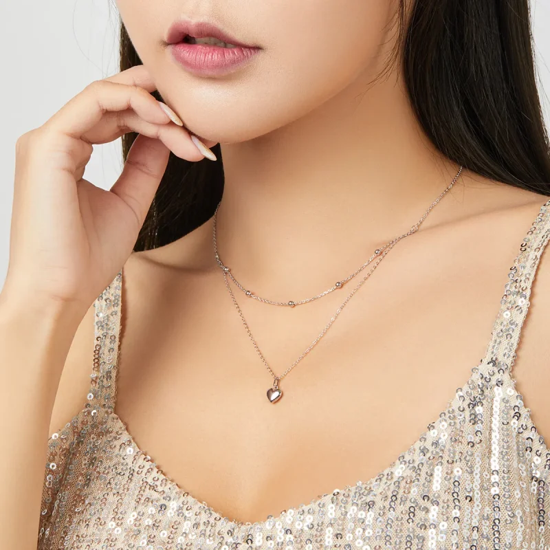 (bilde for) Pandora Style Love Halskjede - BSN168 - Vis 9