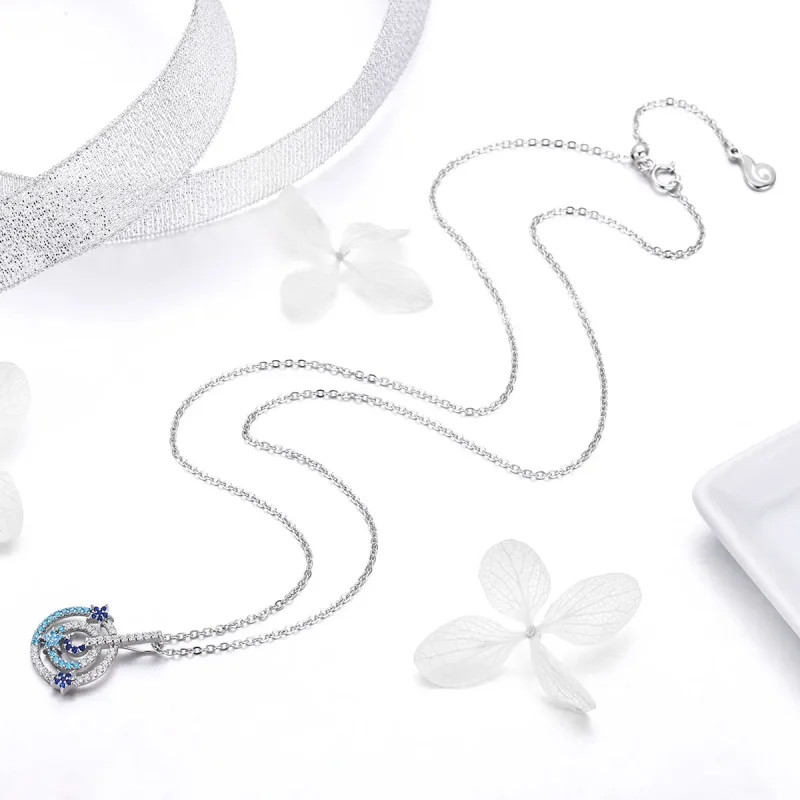 (bilde for) Pandora Style Meteor Trail Halskjede - BSN041 - Vis 6