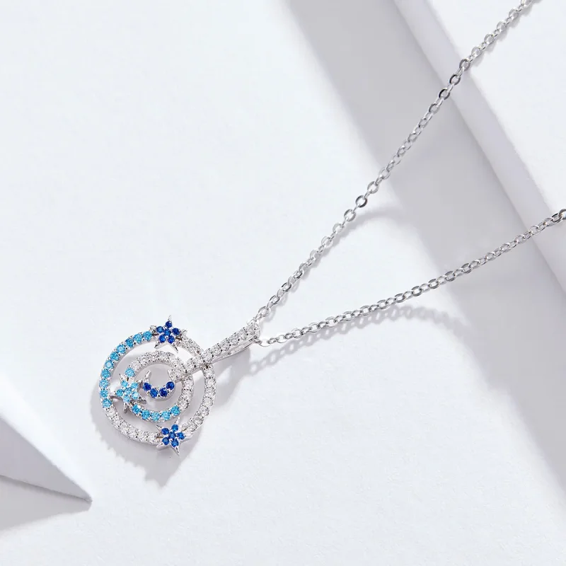 (bilde for) Pandora Style Meteor Trail Halskjede - BSN041 - Vis 8