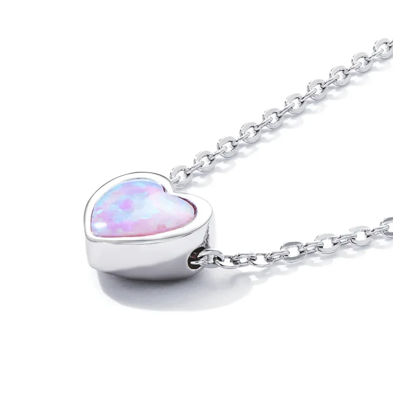 (bilde for) Pandora Style Opal Love Halskjede - SCN471 - Vis 3
