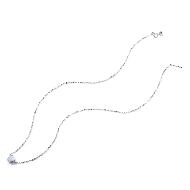 (bilde for) Pandora Style Opal Love Halskjede - SCN471 - Vis 4